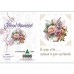 FLORAL BEAUTIES GREETING CARD Flower Arrangement 6